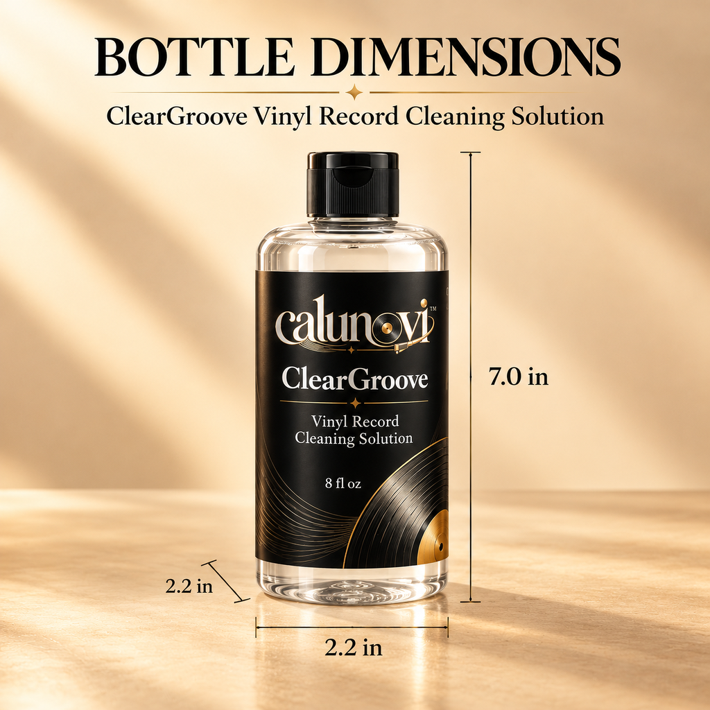 calunovi™ ClearGroove Vinyl Record Cleaning Solution, 8 fl oz