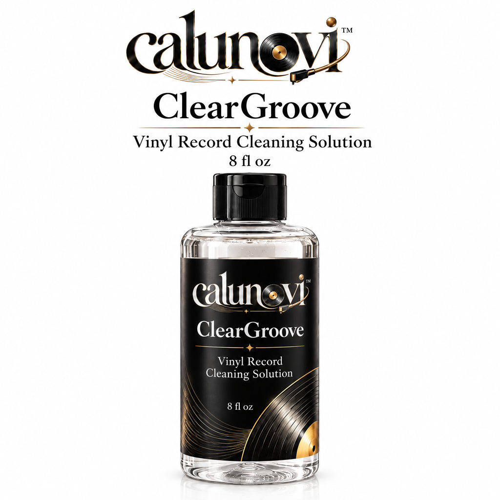 calunovi™ ClearGroove Vinyl Record Cleaning Solution, 8 fl oz