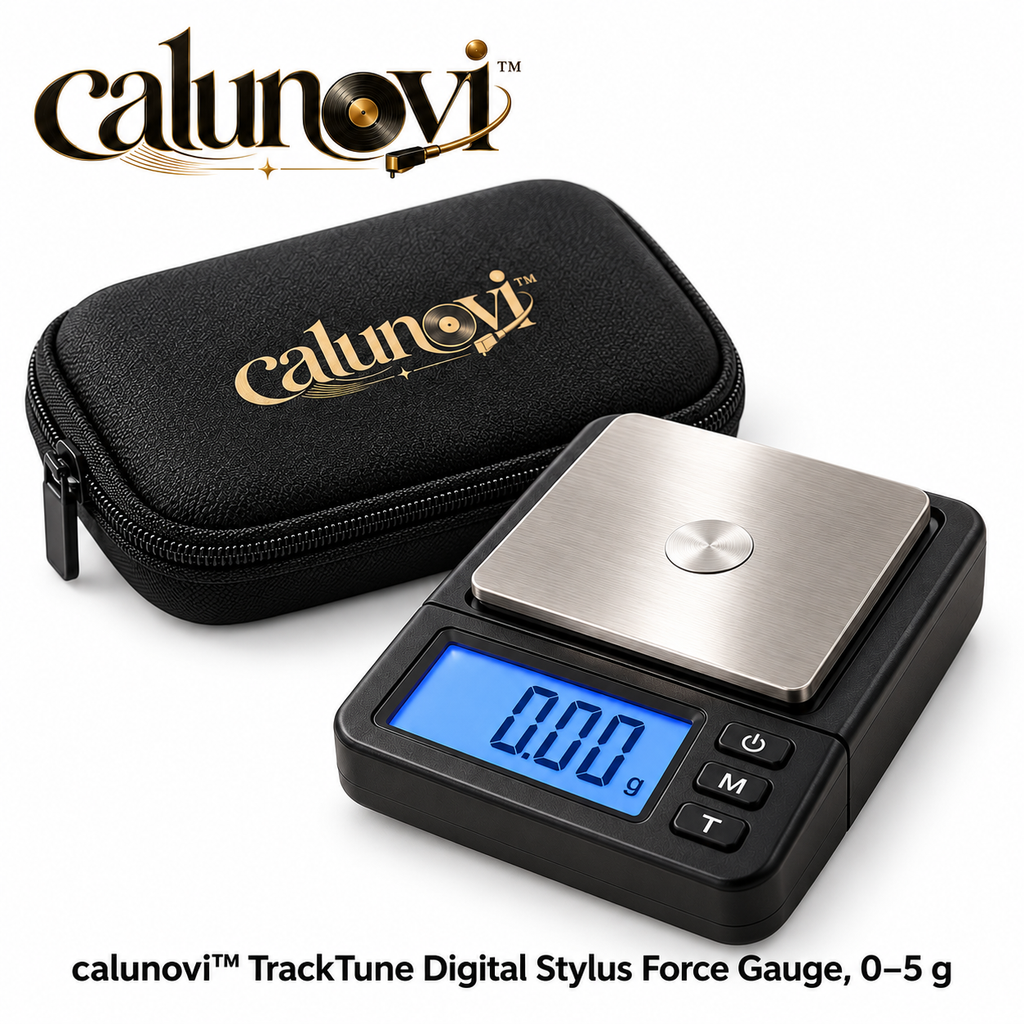 calunovi™ TrackTune Digital Stylus Force Gauge, 0–5 g